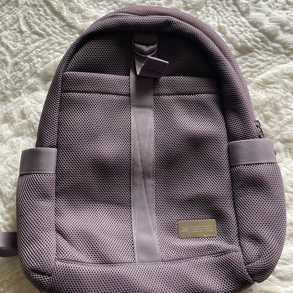 Adidas Backpack with Laptop Sleeve Purple
